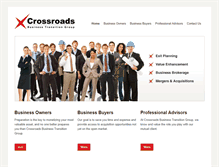 Tablet Screenshot of crossroadsbtg.com